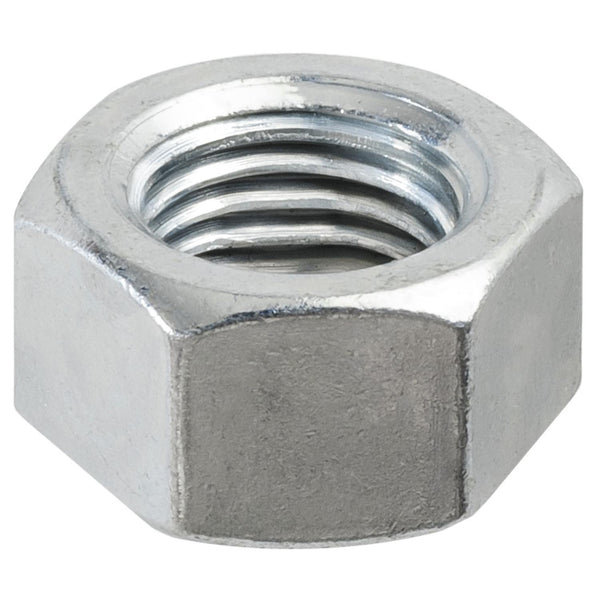 Auveco Item 24126 Reversible Lock Nut 3/8-24 Hex 9/16 - Zinc. Quantity 50