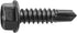Auveco Item 24131 Hex Washer Head T.S. W/ Tek Point #14 X 1 - Black. Quantity 50