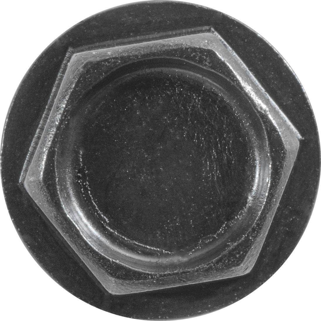 Auveco Item 24131 Hex Washer Head T.S. W/ Tek Point #14 X 1 - Black. Quantity 50