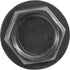 Auveco Item 24131 Hex Washer Head T.S. W/ Tek Point #14 X 1 - Black. Quantity 50