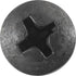 Auveco Item 24132 Phillips Pan Hd T.S. W/ Tek Point #8 X 1-1/2 - Black. Quantity 100