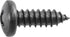 Auveco Item 24134 Phillips Pan Head Tapping Screw #14 X 3/4 - Black. Quantity 100