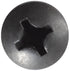 Auveco Item 24135 Phillips Pan Head Tapping Screw #14 X 1 - Black. Quantity 100