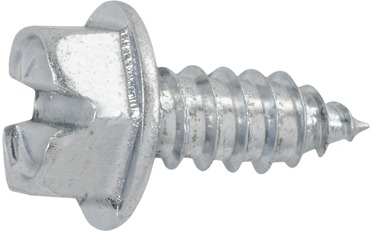 Auveco Item 24140 Slotted Hex Washer Head T.S. #14 X 5/8 - Zinc. Quantity 100