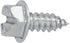 Auveco Item 24140 Slotted Hex Washer Head T.S. #14 X 5/8 - Zinc. Quantity 100