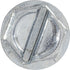 Auveco Item 24140 Slotted Hex Washer Head T.S. #14 X 5/8 - Zinc. Quantity 100