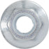 Auveco Item 24164 Spin Lock Nut W/Serrations 5/16-18 Thread 13/16 O.D. - Zinc. Quantity 100