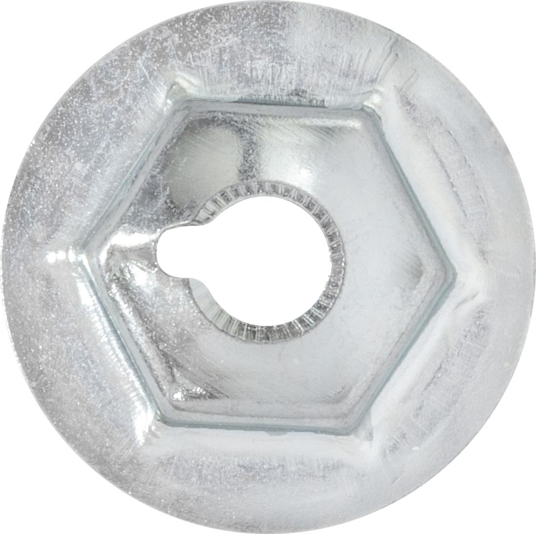 Auveco Item 24165 Washer Lock Nut #10-24 Dia. 5/8 - Zinc. Quantity 100