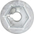 Auveco Item 24165 Washer Lock Nut #10-24 Dia. 5/8 - Zinc. Quantity 100