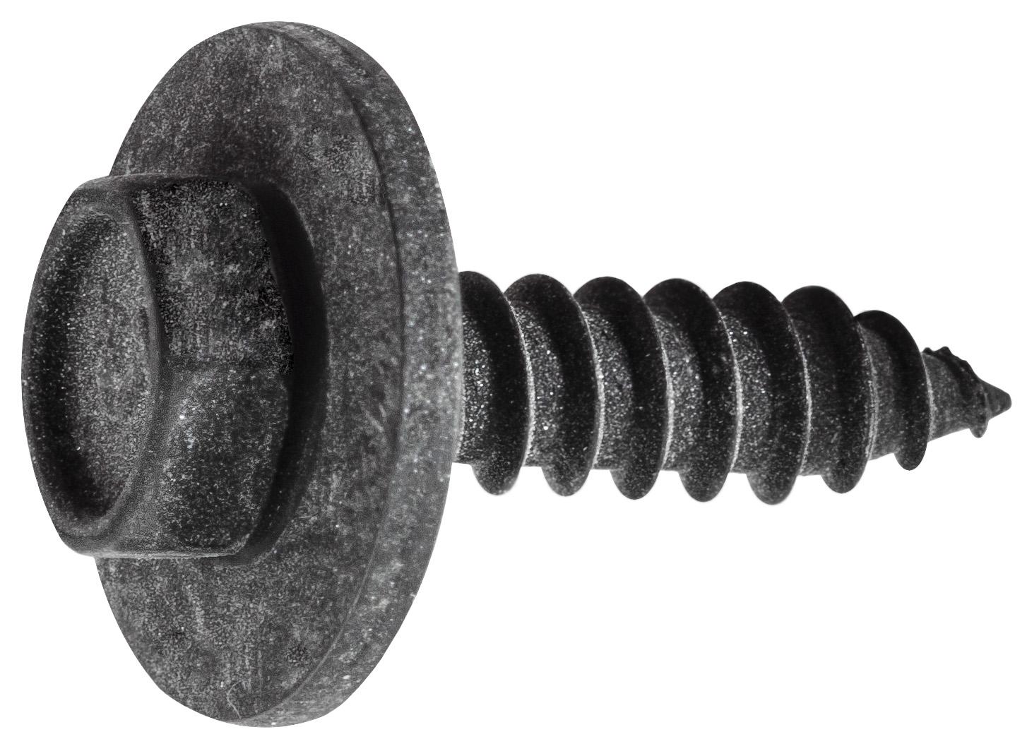 Auveco Item 24172 Hex Head Sems T.S. M4.8-1.61 X 19mm - Black. Quantity 100