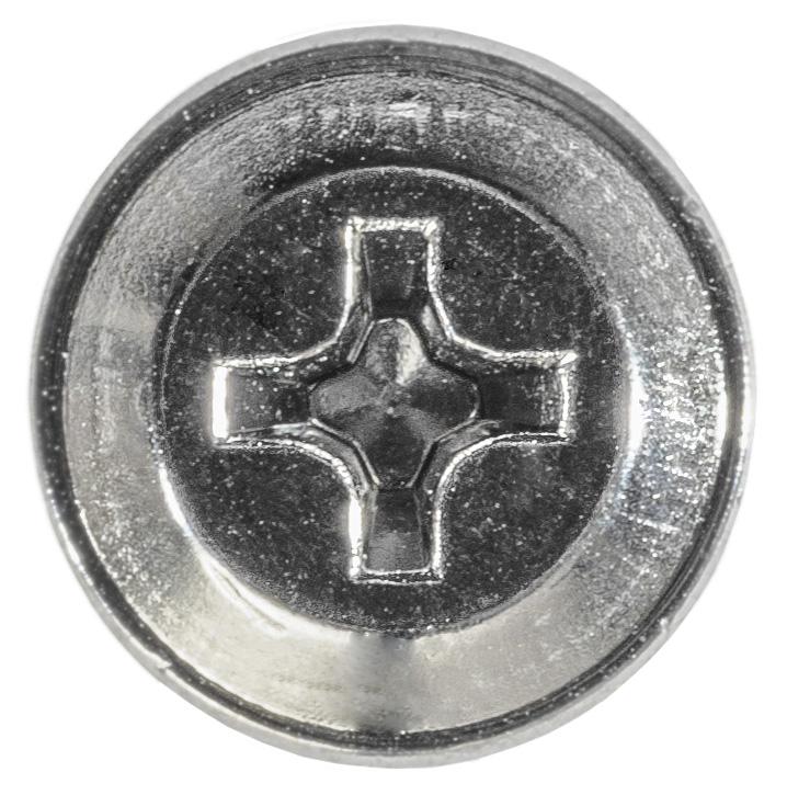 Auveco Item 24178 Phillips Washer Hd T.S. W/ Tek Point #8 X 1/2 - Chrome. Quantity 100