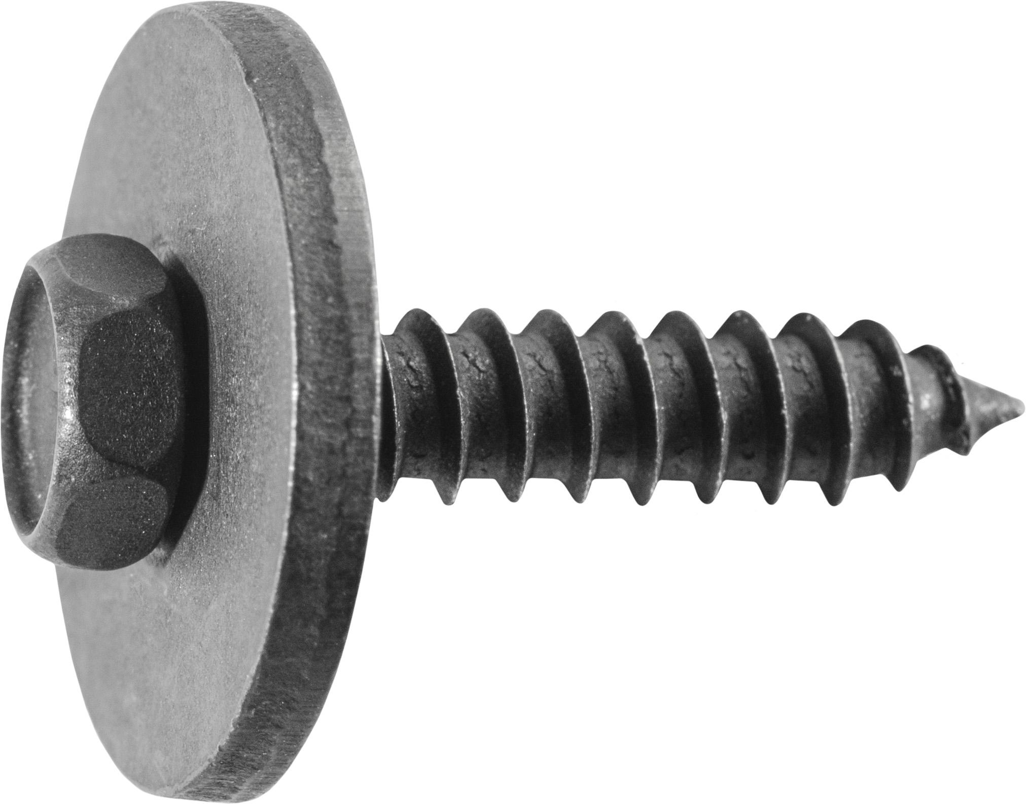 Auveco Item 24183 Hex Head Sems T.S M4.2-1.41 X 20mm - Black. Quantity 50