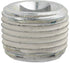 Auveco # 24208 5/8" Square Countersunk Pipe Plug. Qty 5.