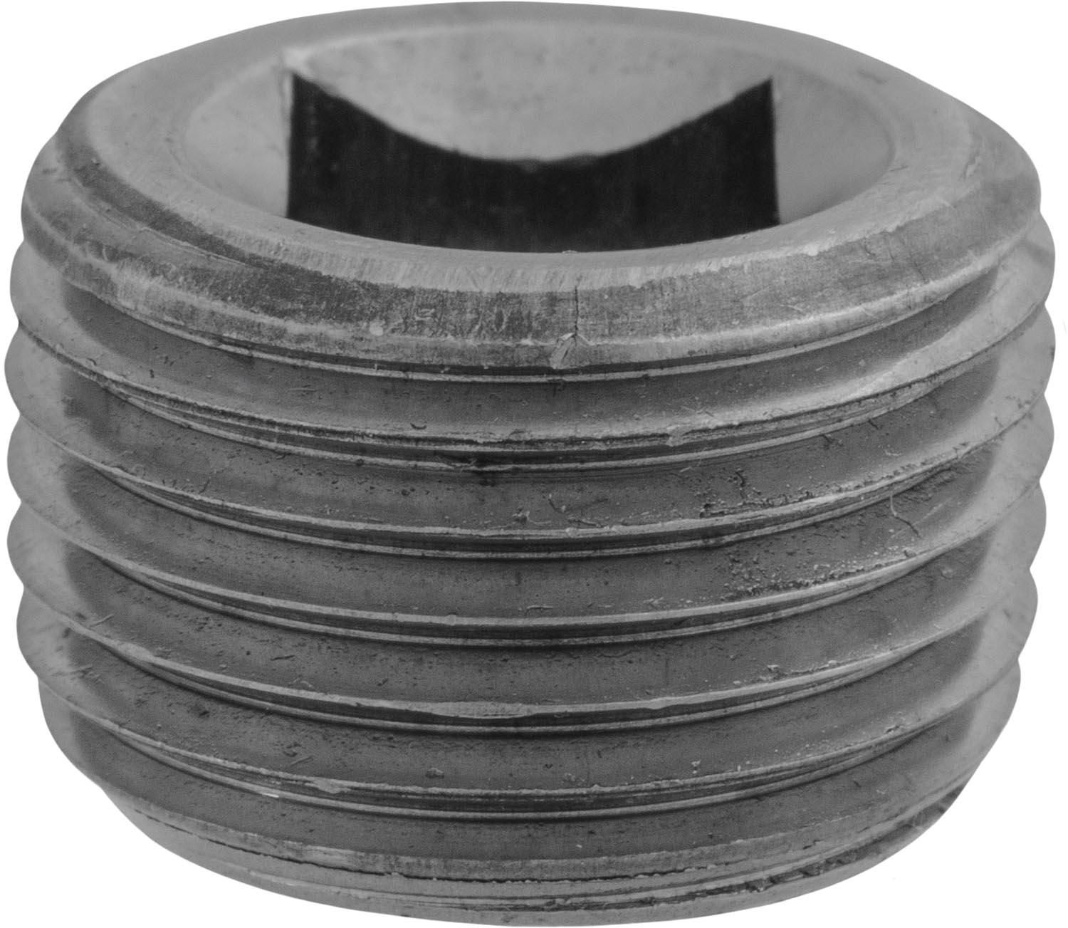 Auveco Item 24210 1/2"Square Countersunk Pipe Plug. Quantity 25