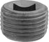 Auveco Item 24210 1/2"Square Countersunk Pipe Plug. Quantity 25