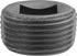 Auveco # 24211 9/16" Square Countersunk Pipe Plug. Qty 25.