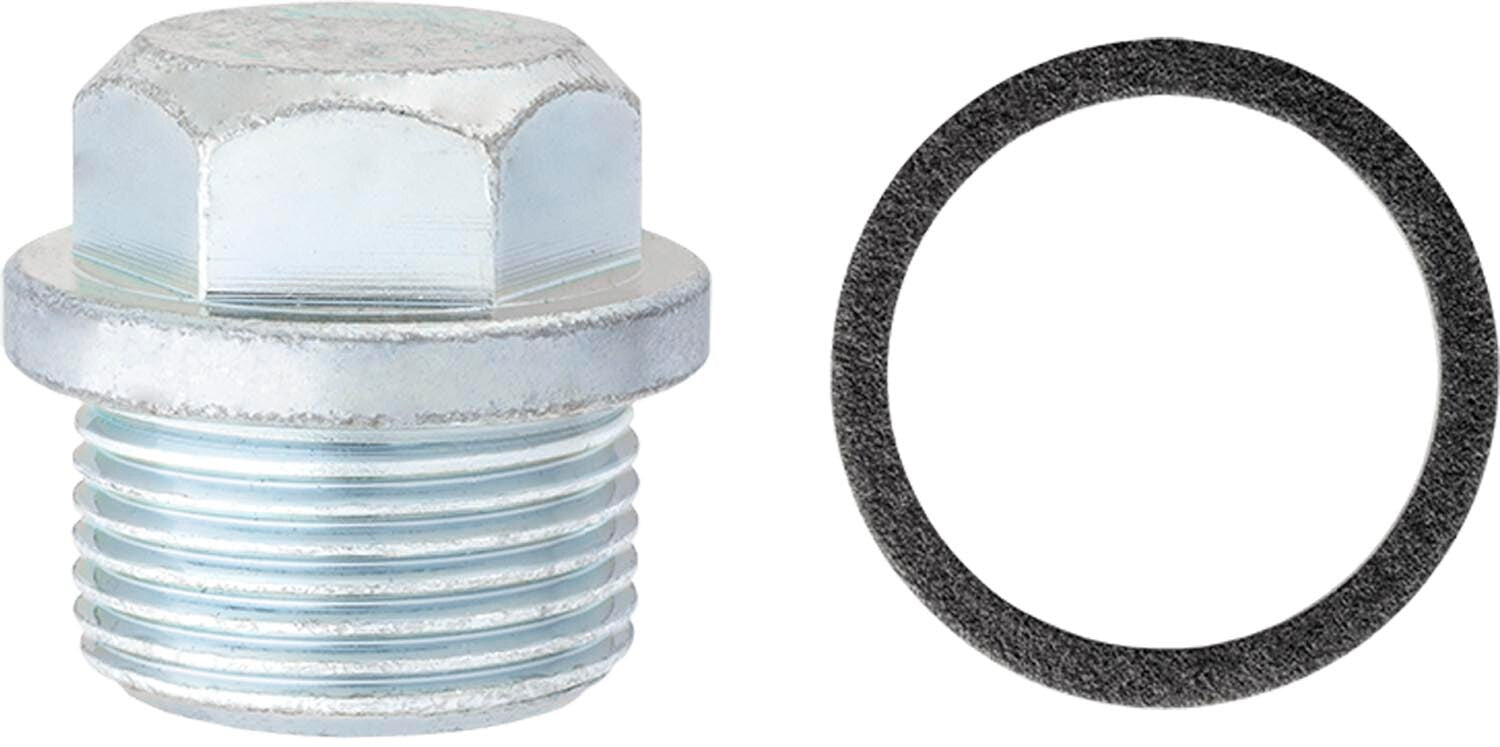 Auveco # 24236 Oil Drain Plug 22mm X 1.50 Zinc. Qty 2.