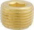 Auveco Item 24250 7/16"Hex Countersunk Pipe Plug. Quantity 10