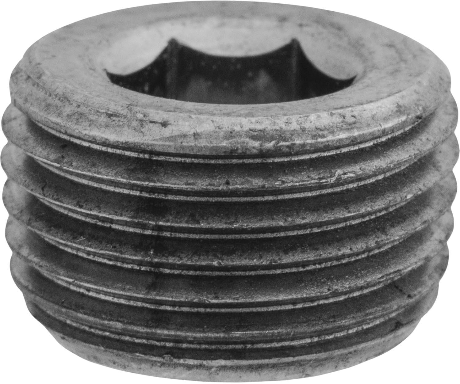 Auveco Item 24253 3/8"Hex Countersunk Pipe Plug. Quantity 25