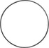 Auveco # 24357 Black Rubber Gasket M100 X M105. Qty 10.