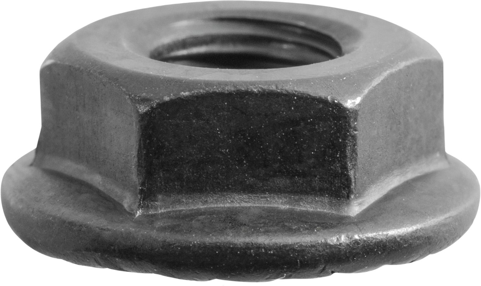 Auveco Item 24438 Hex Flange Spin Lock Nut 1/4-20. Quantity 100