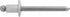 Auveco Item 24447 Blind Rivet 1/4 Dia. 1/64-1/8 Grip. Quantity 25