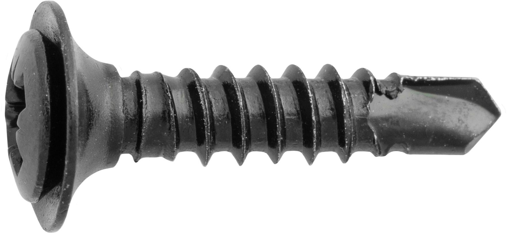 Auveco Item 24458 #4.2 X 20mm Phillips Oval Hd Tek T.S. - Black. Quantity 50