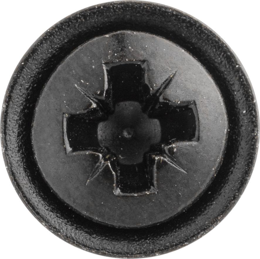 Auveco Item 24458 #4.2 X 20mm Phillips Oval Hd Tek T.S. - Black. Quantity 50