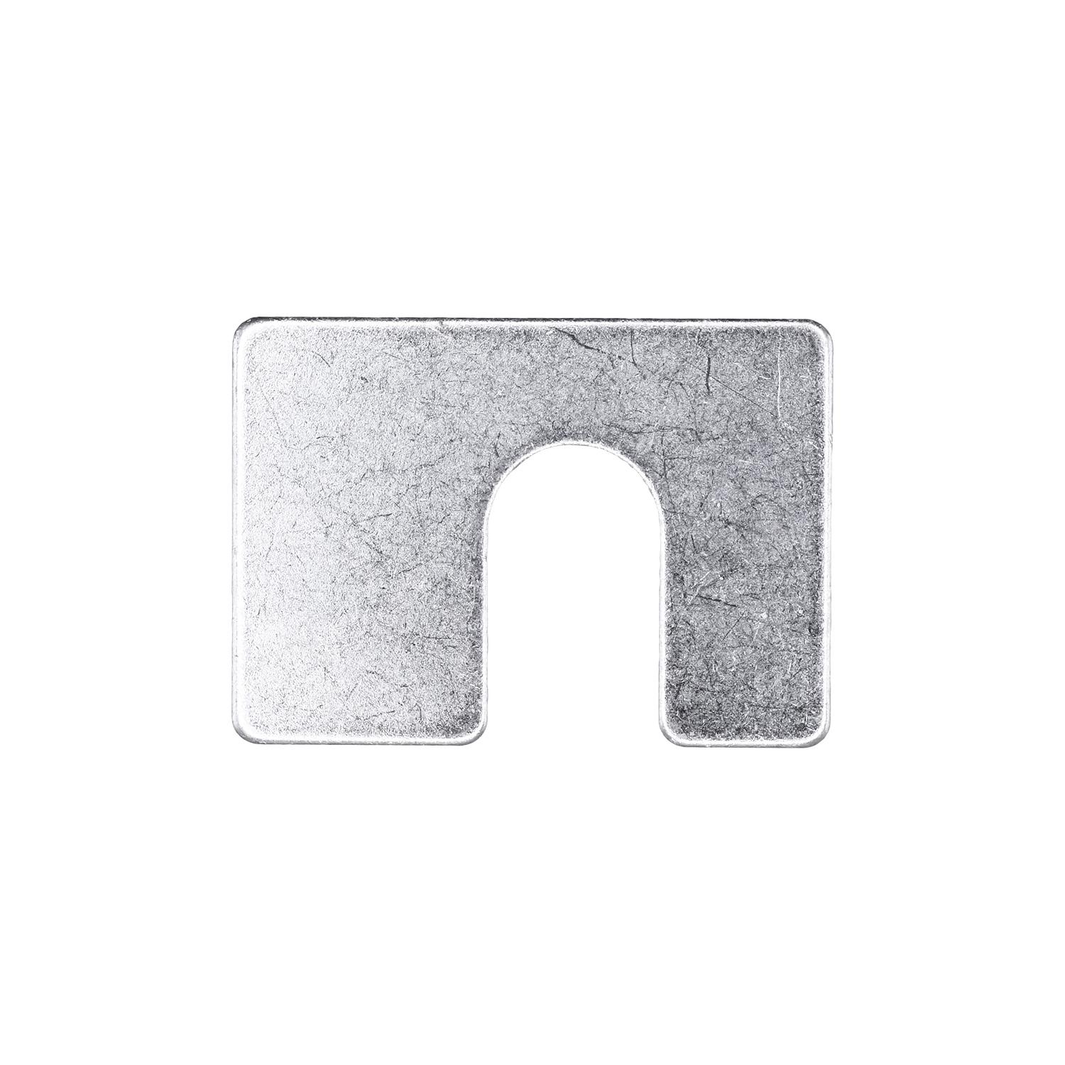 Auveco No. 2452 Shim 1-3/4" X 1-1/4" X 1/16" W/ 1/2" Slot Zinc, Quantity - 50