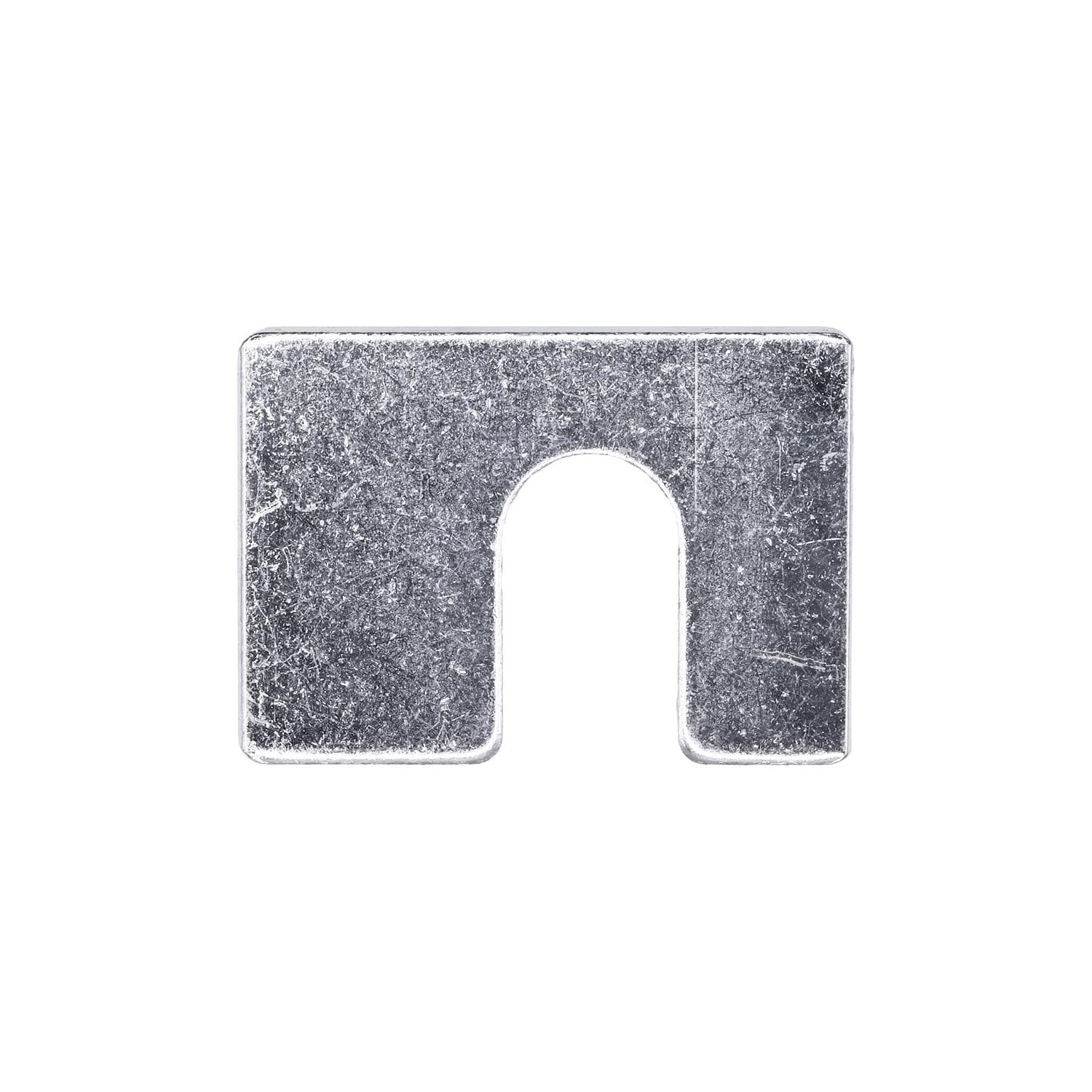 Auveco No. 2453 Shim 1-3/4" X 1-1/4" X 1/8" W/ 1/2" Slot Zinc, Quantity - 50