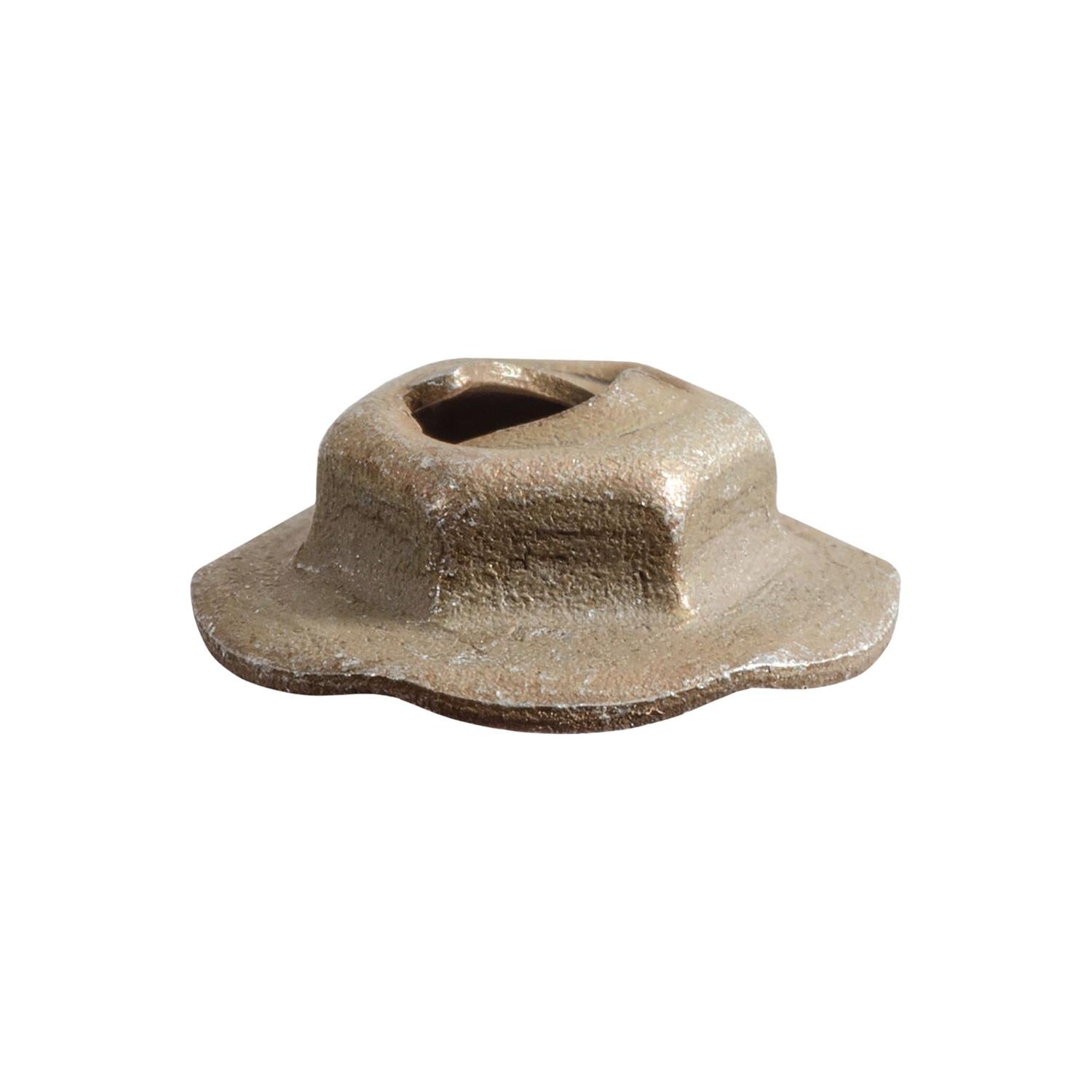 Auveco # 24604 Thread Cutting Nut 3.2mm Stud 14mm O.D. Qty 100.