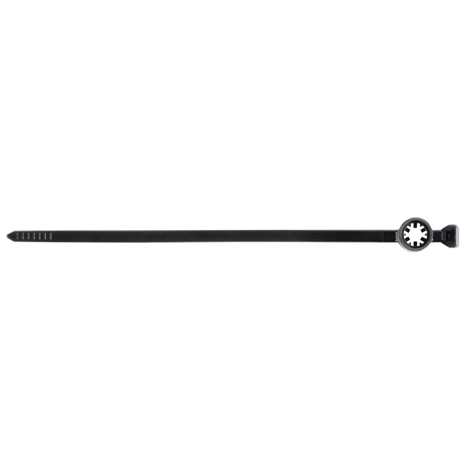 Auveco # 25005 6" Cable Tie With 1/4" Stud Mount. Qty 25.