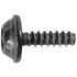 Auveco # 25008 M3-1.12 x 10mm Thread Forming Screw For Plastics. GM 11547683. Qty 25.