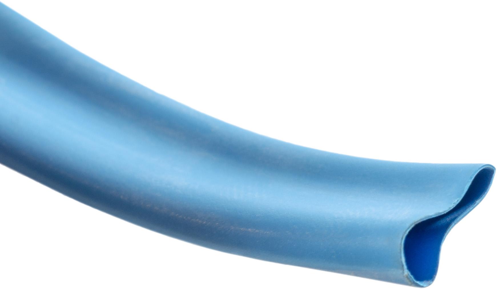 Auveco # 25017 Thin-Wall Heat Shrink Tubing 1/4" 16-14 Gauge, Blue. Qty 8 Feet.
