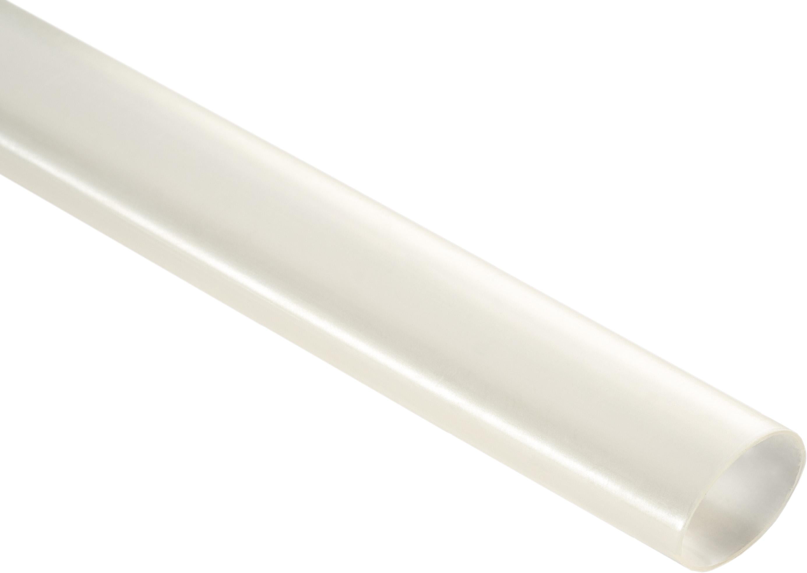 Auveco # 25028 Clear Dual-Wall Heat Shrink Tubing 3/4" 4-2/0 Gauge Adhesive Lined. Qty 25.