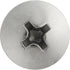 Auveco # 25086 Phillips Truss Head Self-Drilling Screw #8-1/2". Qty 100.