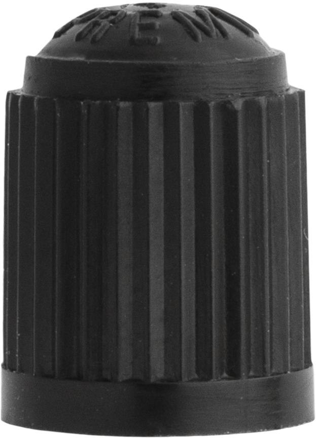 Auveco # 25127 Standard Black Plastic Valve Stem Cap. Qty 100.