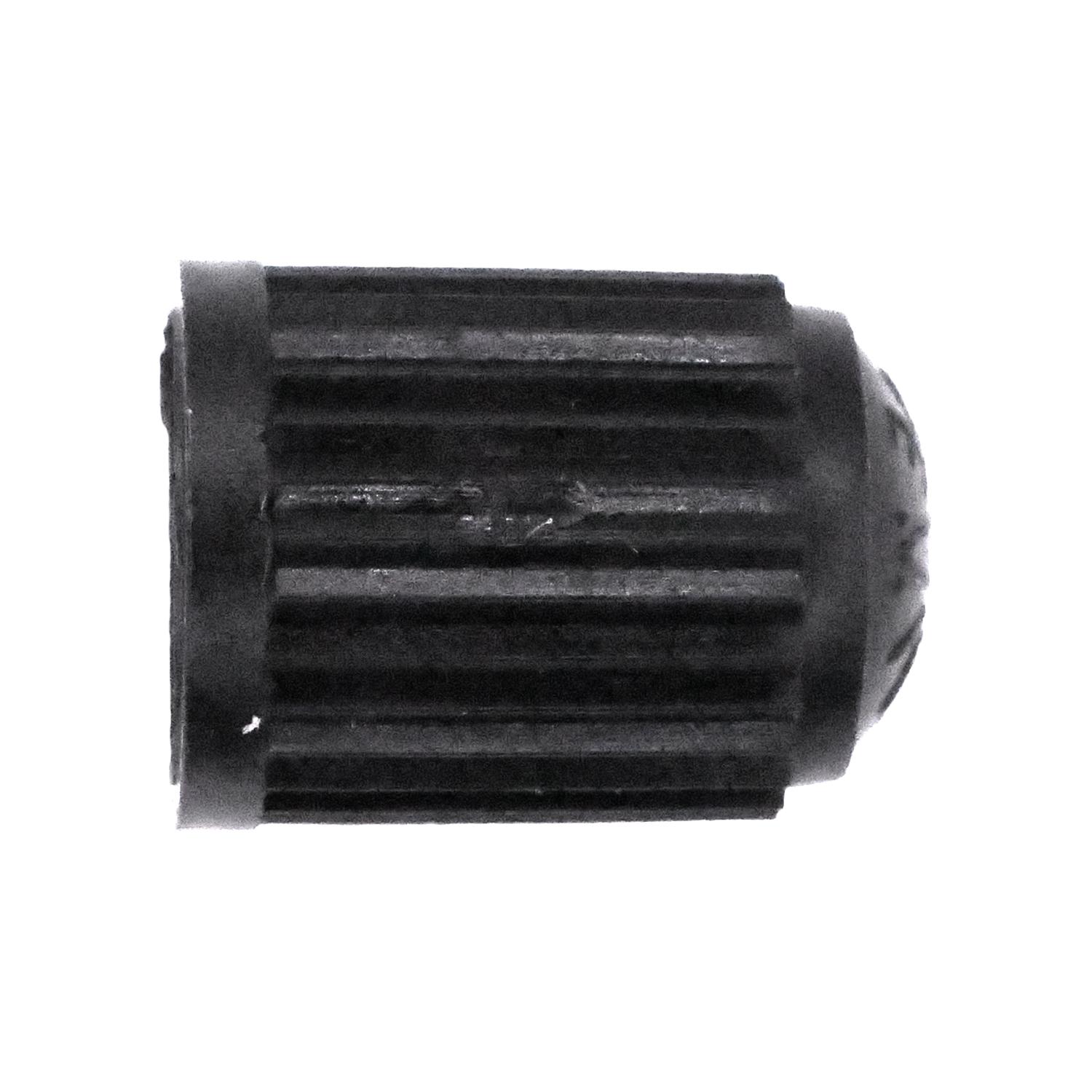 Auveco # 25128 Standard Black Plastic Valve Stem Cap. Qty 25.