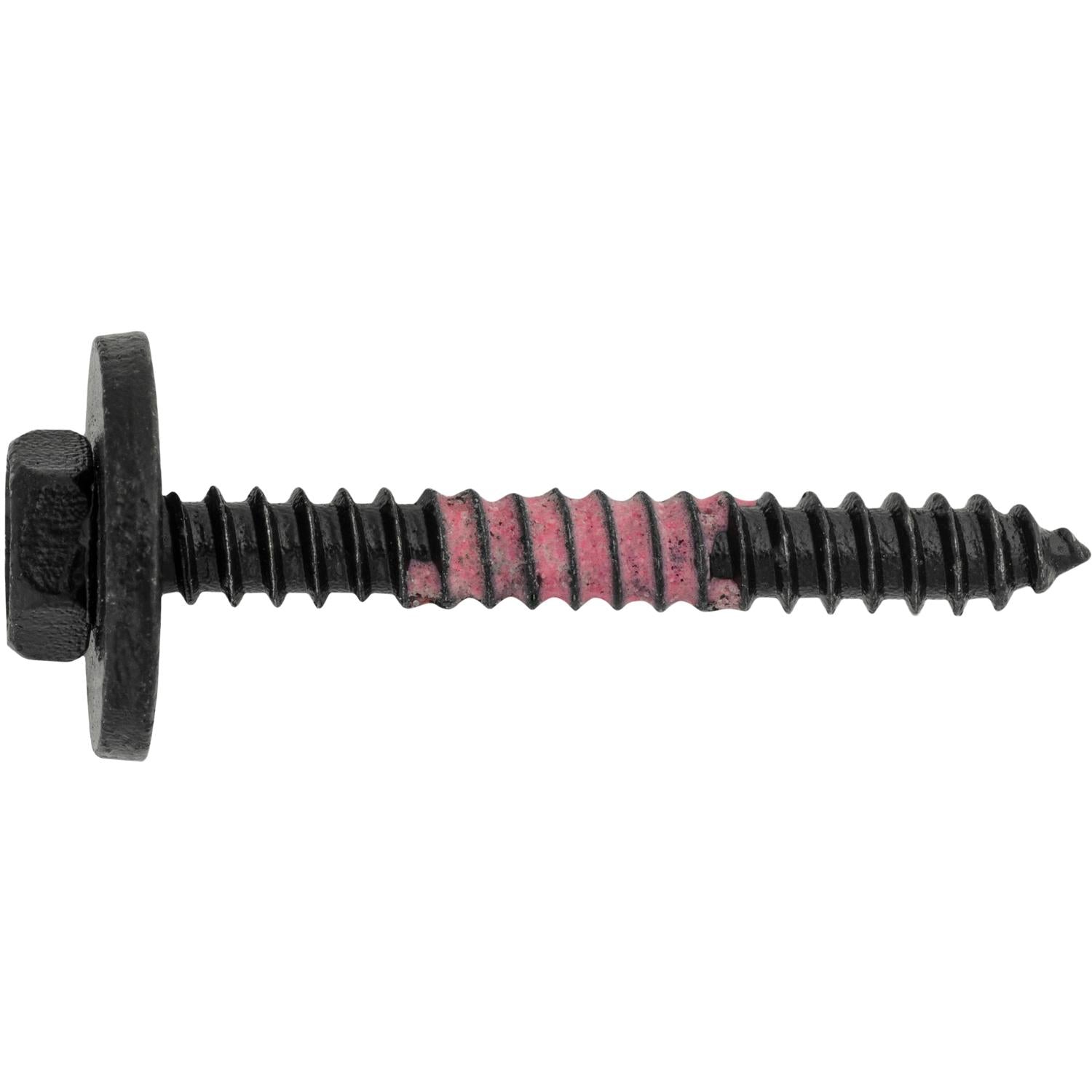 Auveco # 25150 M4.2-1.41 x 34mm Tapping Screw W/Thread Lock. Ford W711401-S450B. Qty 25.