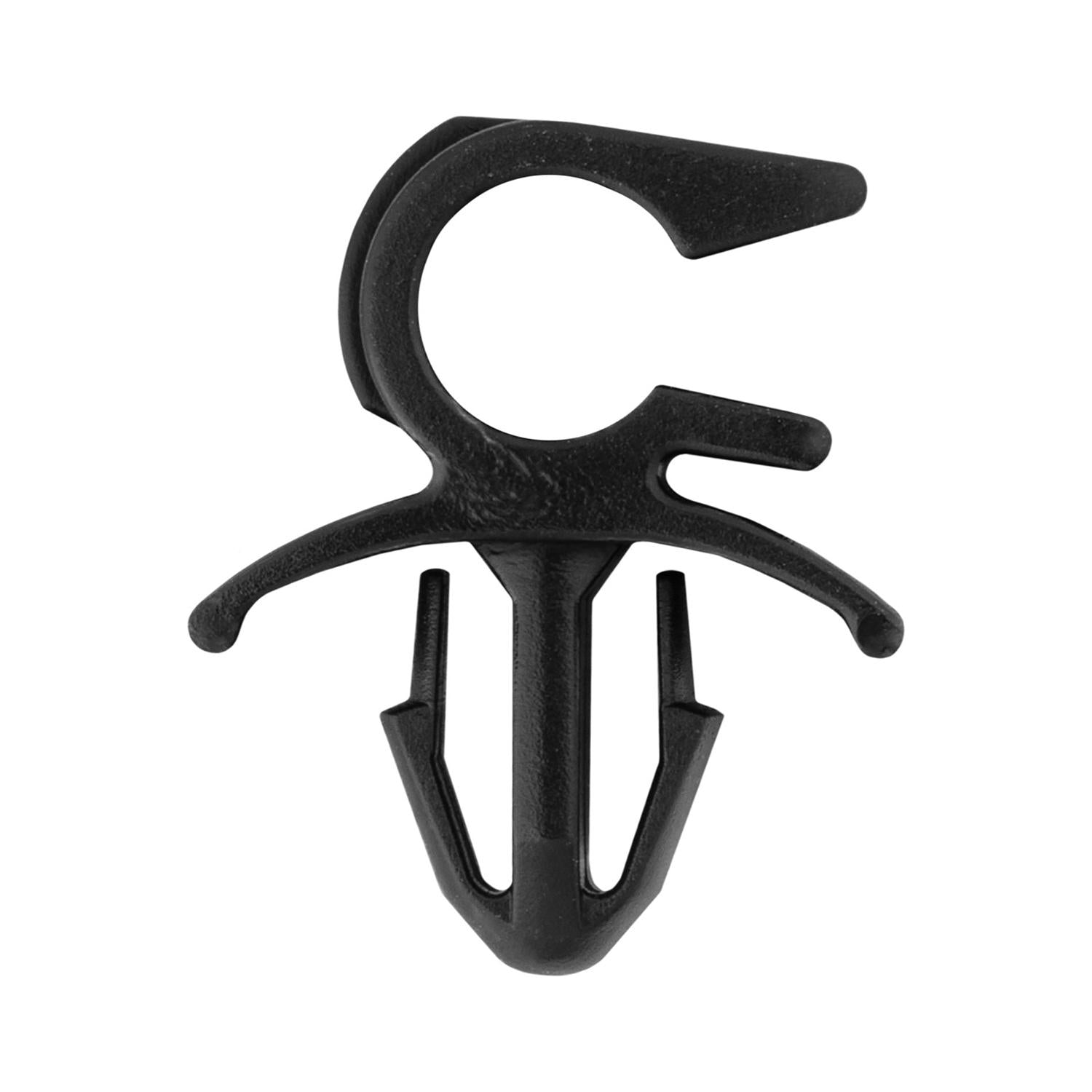 Auveco # 25223 Chrysler Dodge RAM Jeep Cable Clip 4814094. Black Nylon. Qty 25.