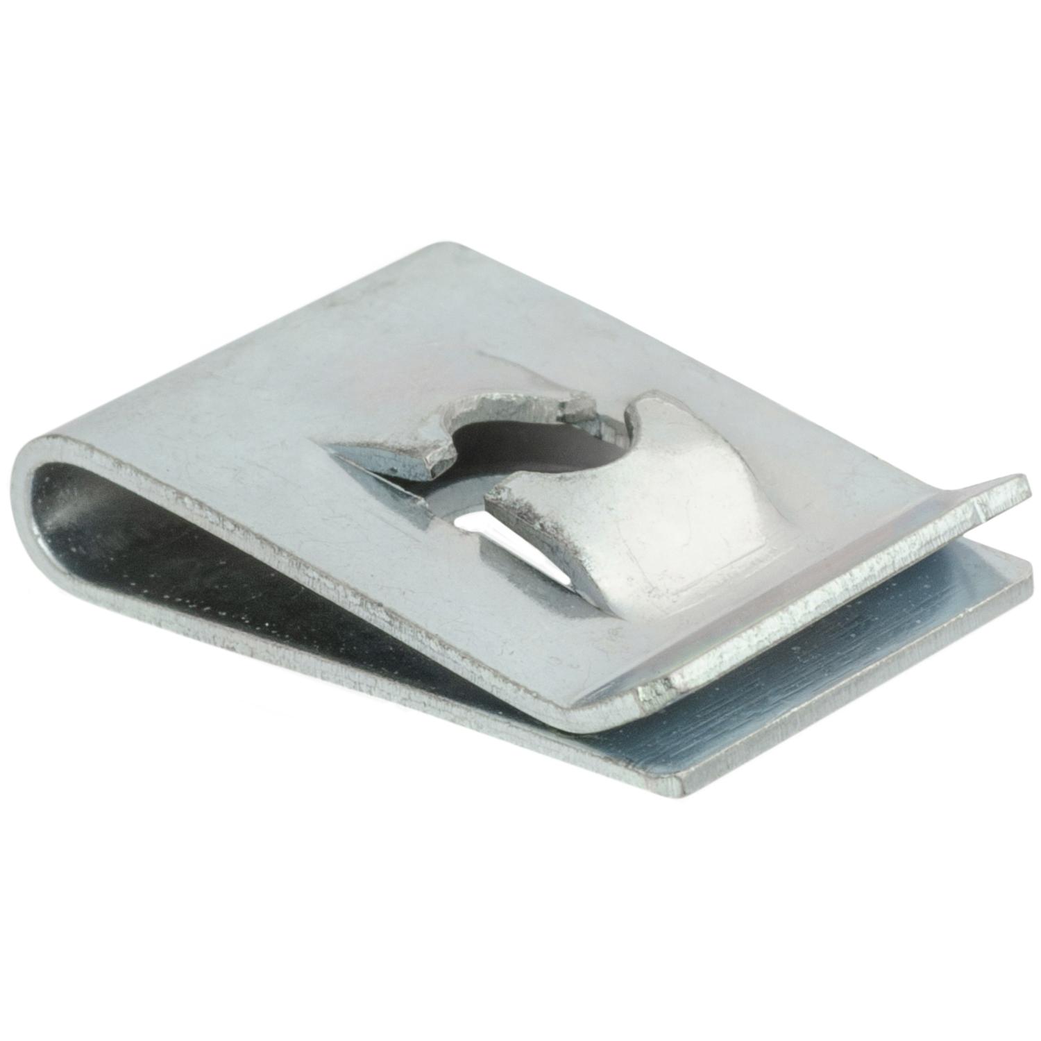 Auveco # 25228 Spring Type U-Nut M5 Panel Range 0.8mm - 2.5mm. Qty 50.