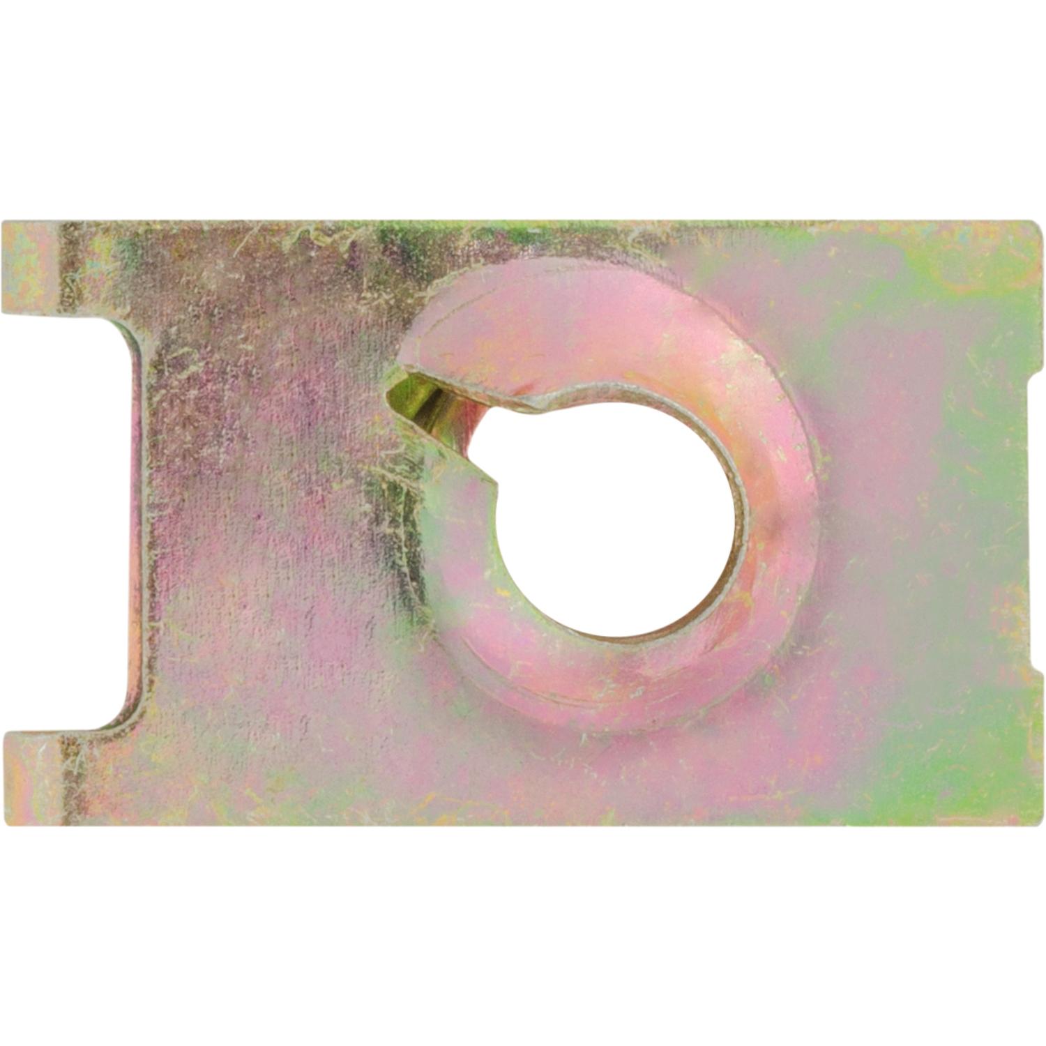 Auveco # 25229 Spring Type J-Nut M6.3 Panel Range 0.8mm - 1.5mm. Qty 50.