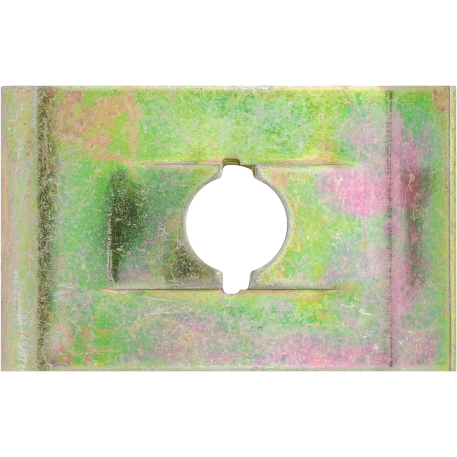 Auveco # 25230 Spring Type U-Nut M6.3 Panel Range 0.8mm - 3mm. Qty 50.