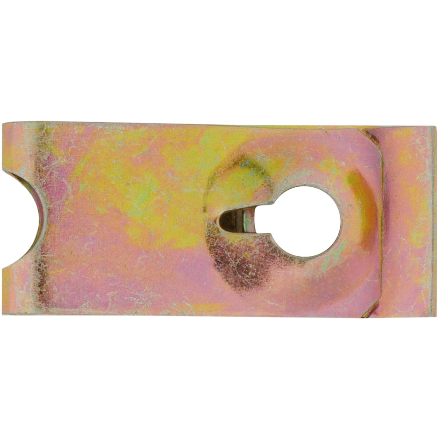 Auveco # 25232 Spring Type U-Nut M4.8 Panel Range 0.8mm-2.5mm. Qty 50.