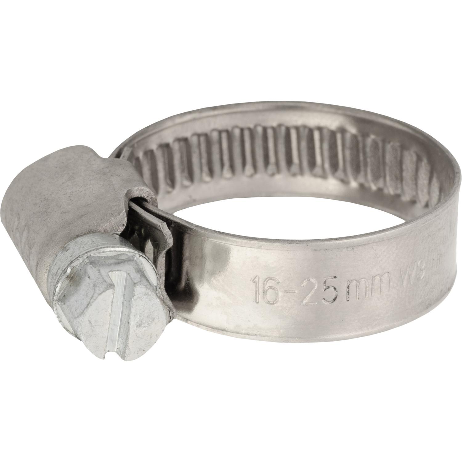 Auveco # 25305 German / European Style Hose Clamps. 16mm-25mm. Qty 10.