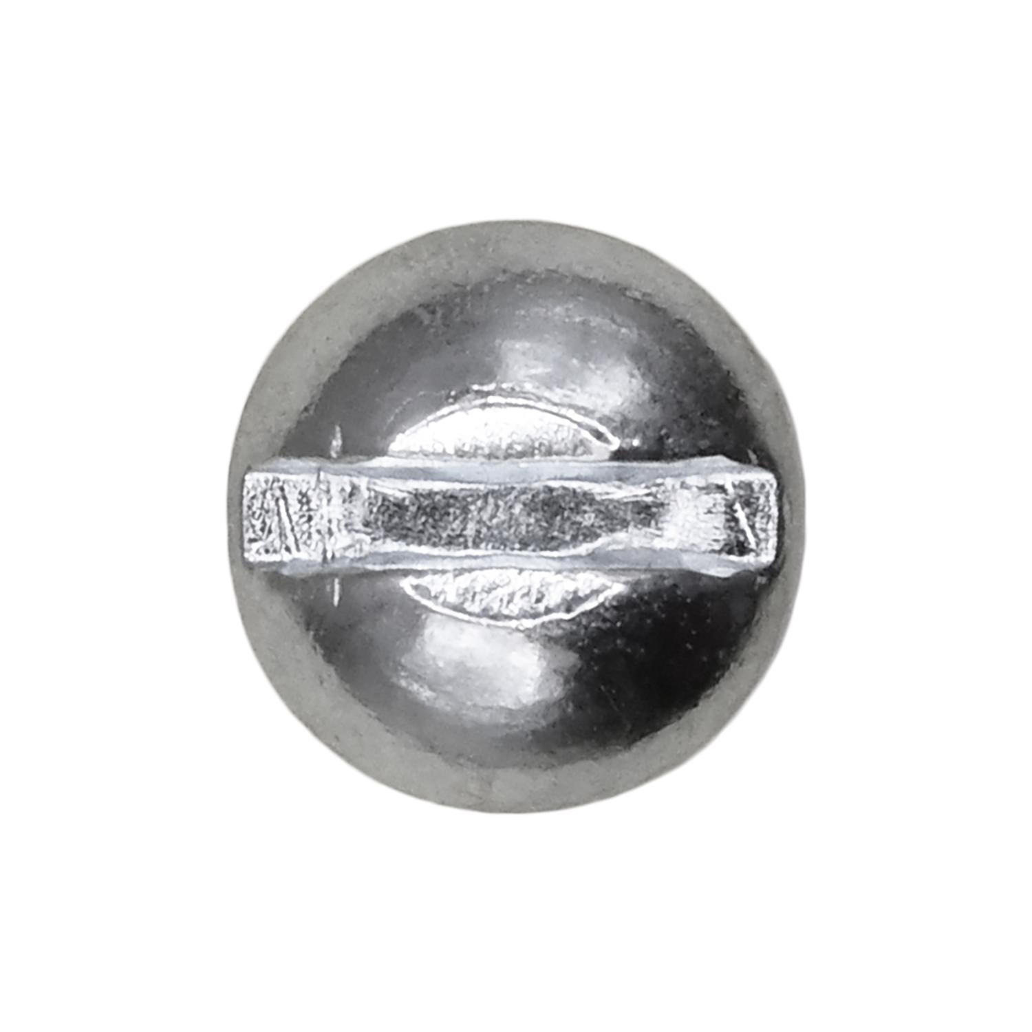 Auveco No. 2533 8-32 X 1/2" Slotted Round Head Machine Screw Zinc, Quantity - 100