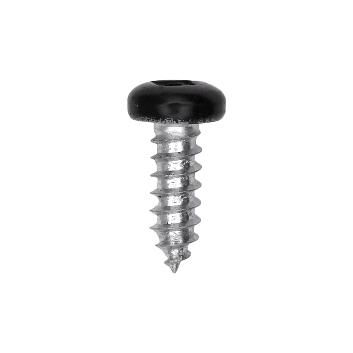 Auveco # 25364 8 x 1/2" Black Painted Square Drive Pan Head Tapping Screw. Qty 100.