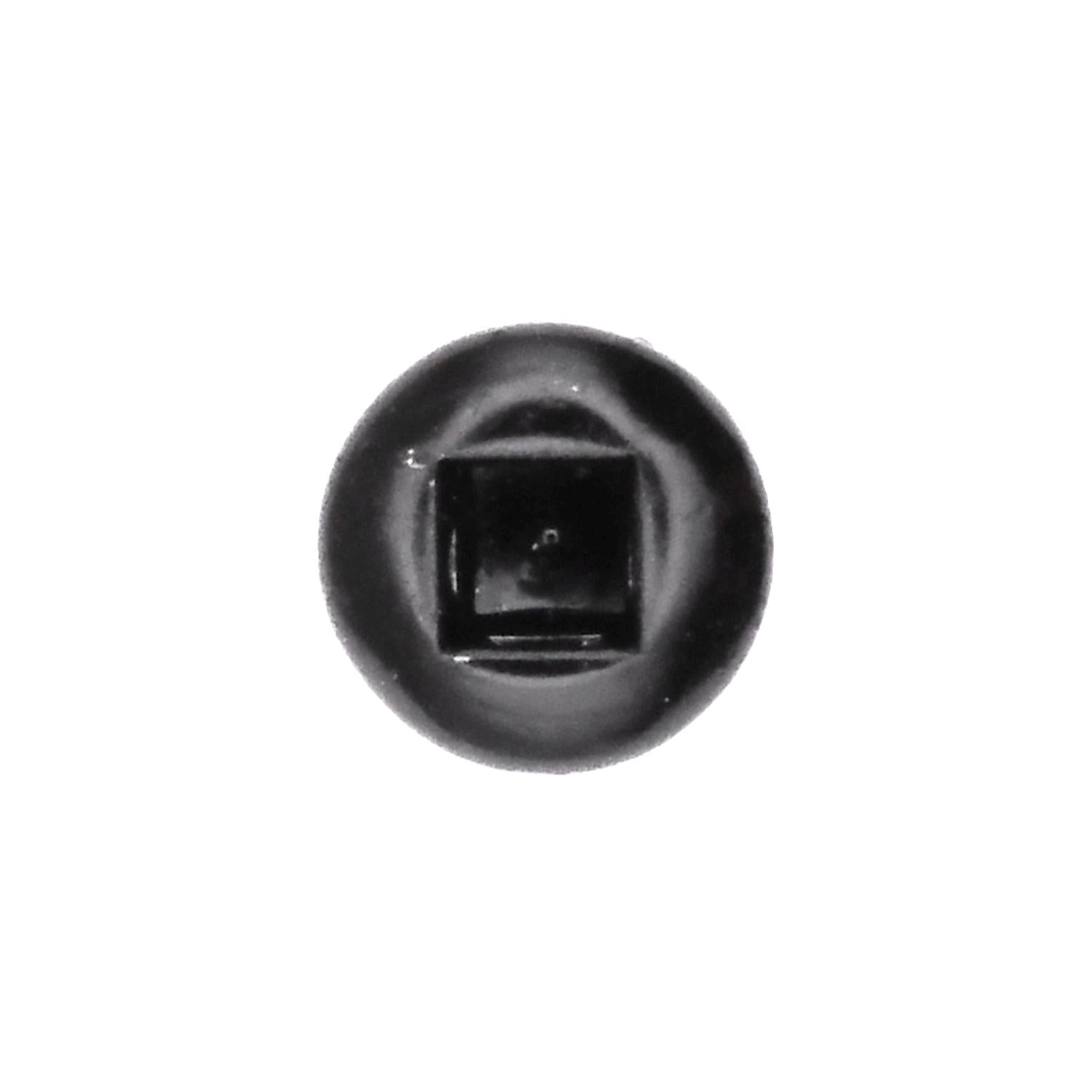 Auveco # 25364 8 x 1/2" Black Painted Square Drive Pan Head Tapping Screw. Qty 100.