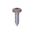 Auveco # 25365 8 x 1/2" Tan Painted Square Drive Pan Head Tapping Screw. Qty 100.