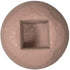Auveco # 25365 8 x 1/2" Tan Painted Square Drive Pan Head Tapping Screw. Qty 100.